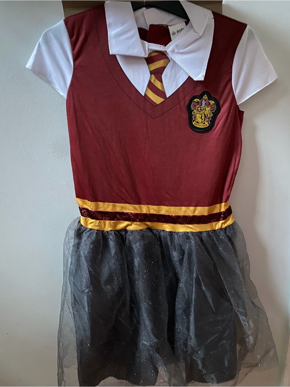 Harry Potter Gryffindor costume dress in Red & Black
